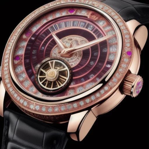 721564215-High end luxury watch crown bold dial rubies tourbillion Mercedes.webp